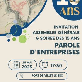 Assemblée Générale Parole d’entreprises - 25 mai 2023